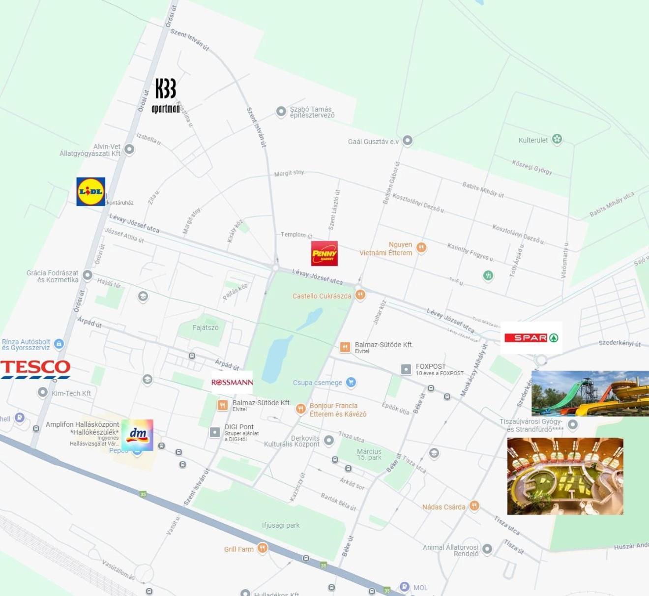 Apartamento K33 Tiszaújváros Exterior foto